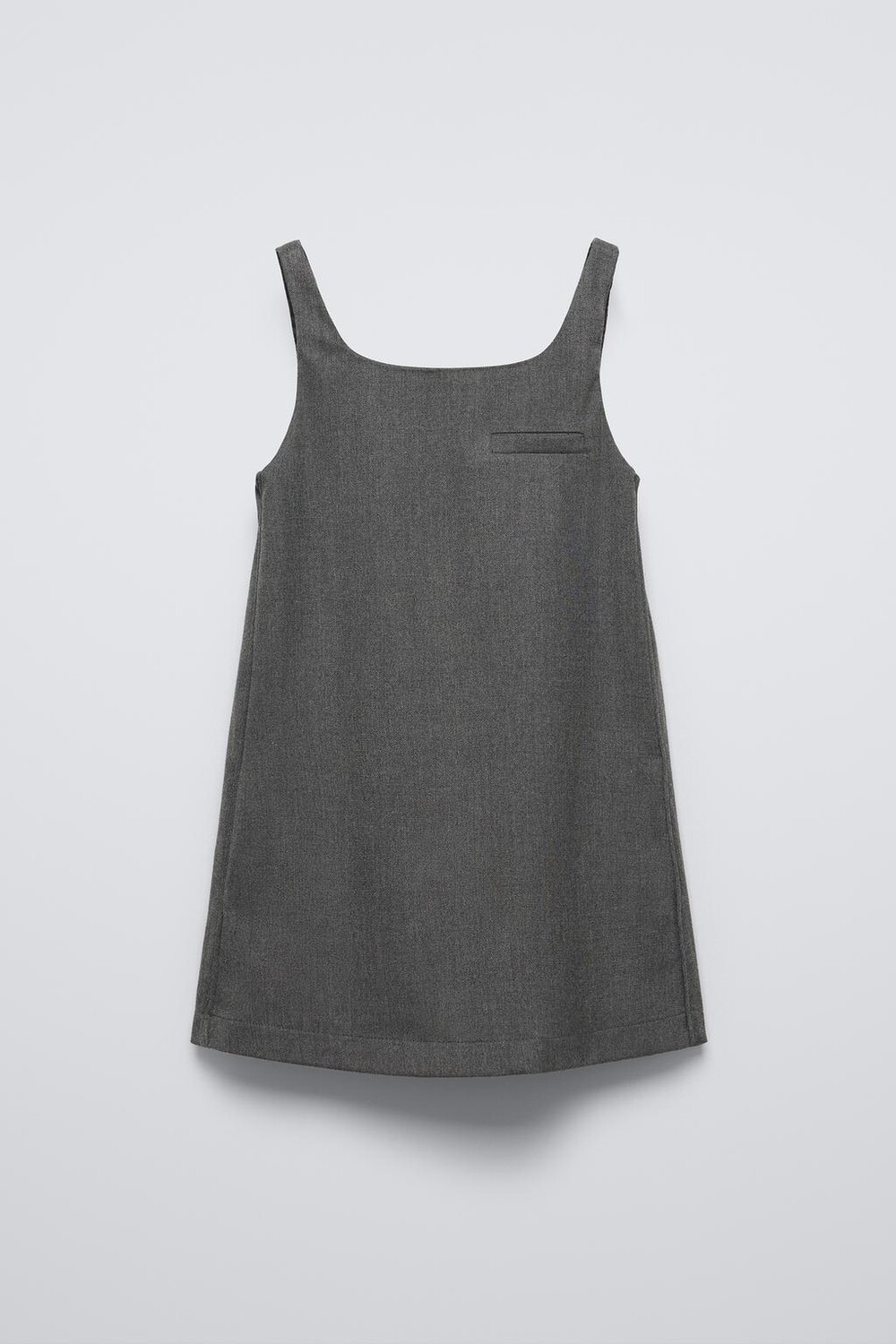 

Платье-сарафан с карманами ZARA, серый