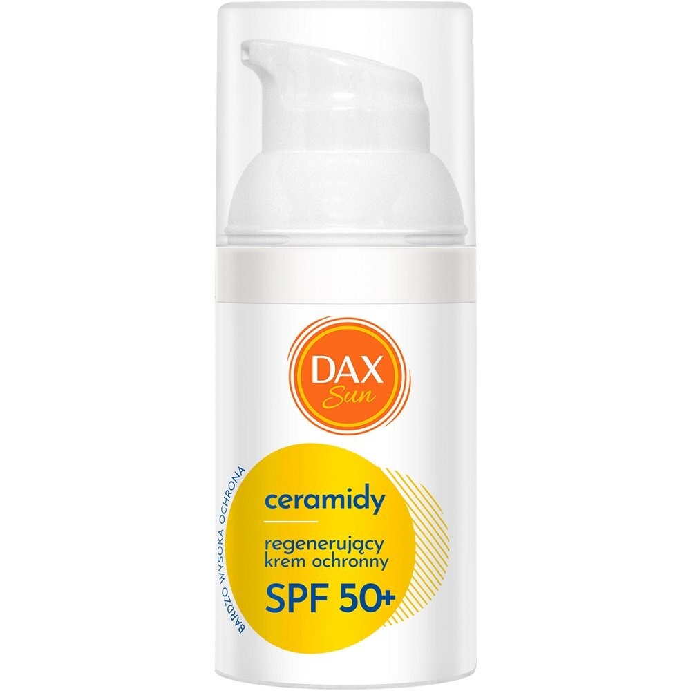 

Dax Sun, Регенерирующий защитный крем с керамидами SPF50+, 30мл