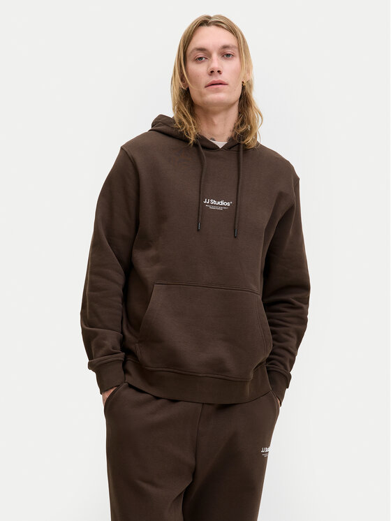 

Свитшот relaxed fit Soho 12278789 Jack&Jones, коричневый
