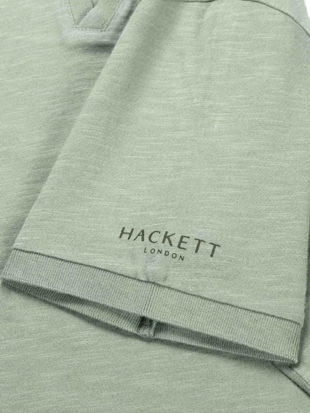 Футболка с воротником поло Hackett Kids, зеленый — фото 2