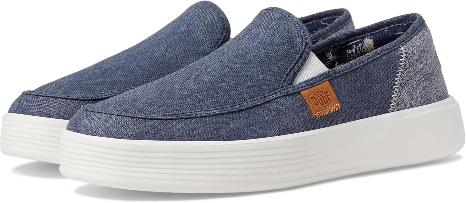 Лоферы HEYDUDE Sunapee Craft Navy — фото 2