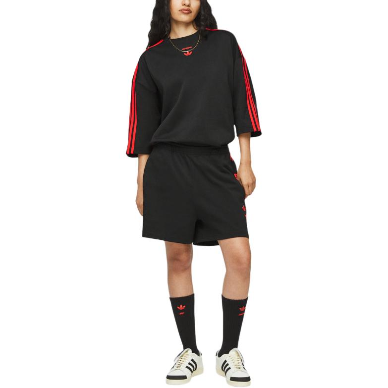 Футболка Adidas Signature Tee 'Willy Chavarria' Adidas Originals, черный — фото 4