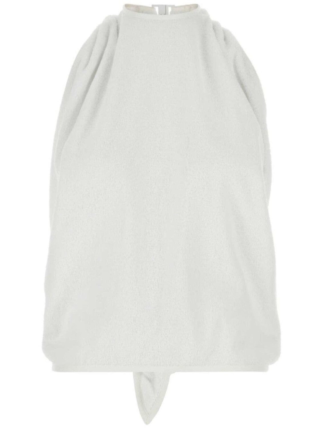 

Balenciaga топ без рукавов, белый