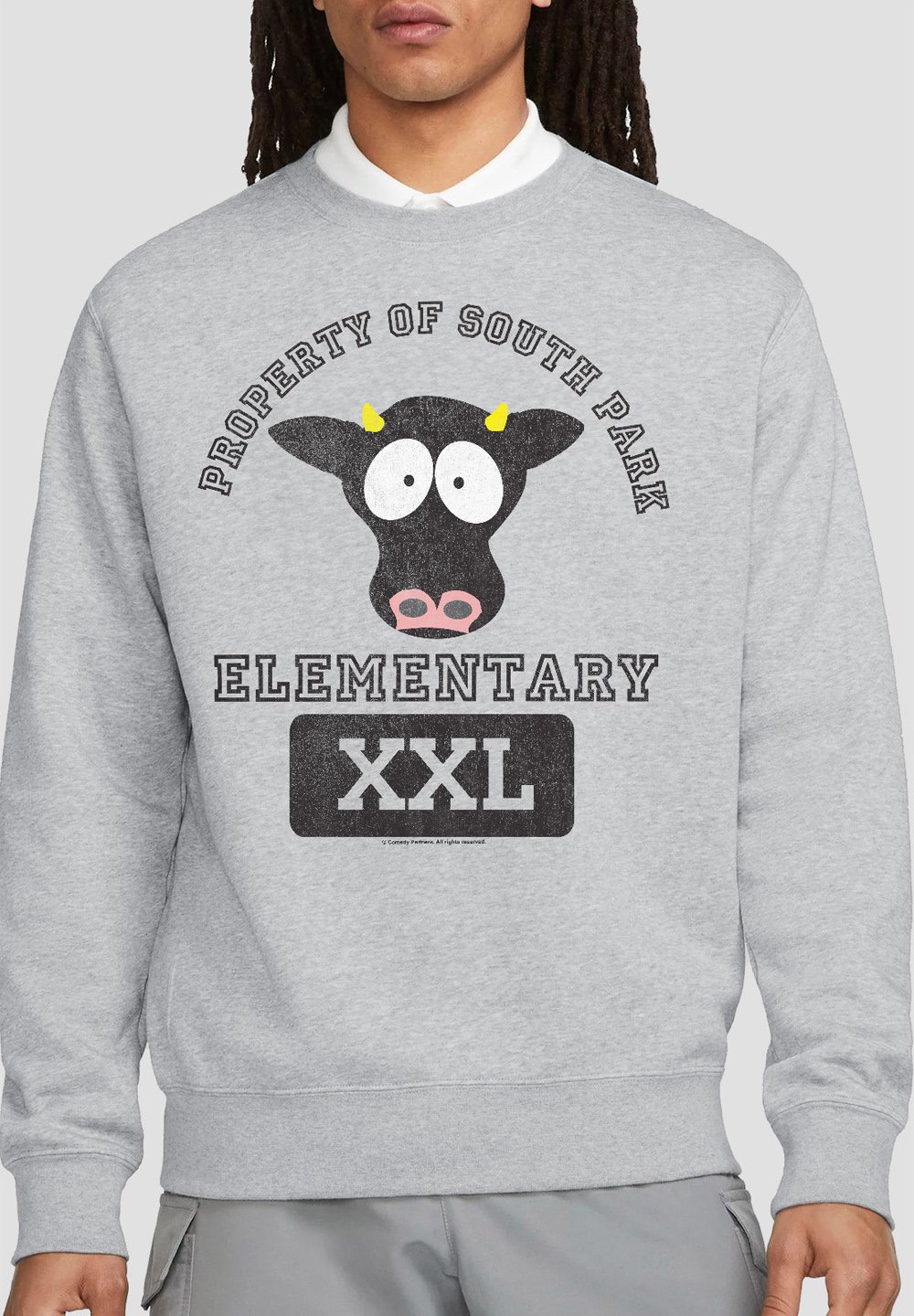 

Толстовка SOUTH PARK SOUTH PARK COWS Cotton Soul, серый