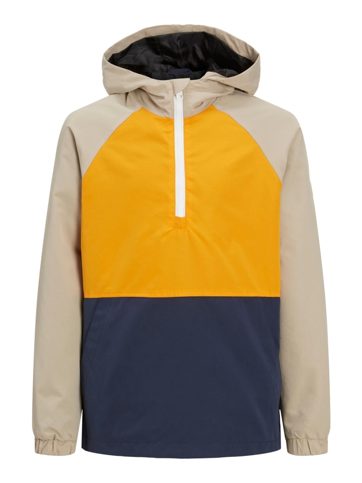

JACK & JONES Junior Анорак «LUKE JNR» оранжевого цвета