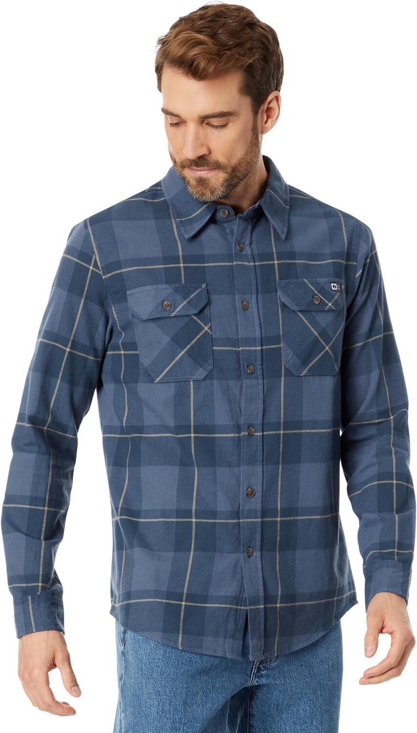 

Рубашка Salty Crew First Light Flannel, цвет Navy Blue