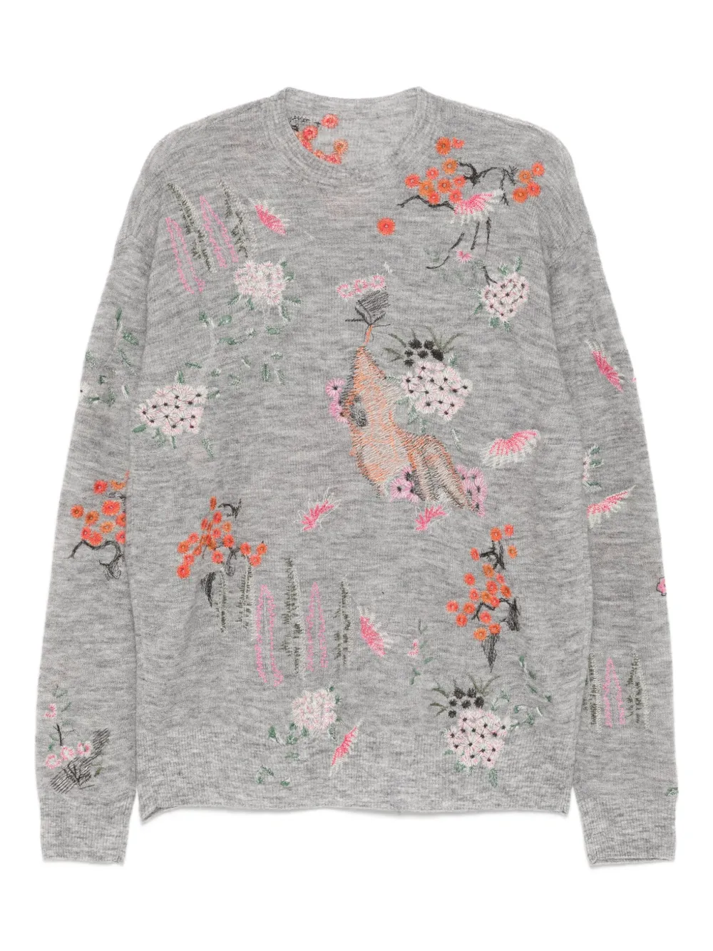 

Свитер с длинными рукавами JNBY, серый