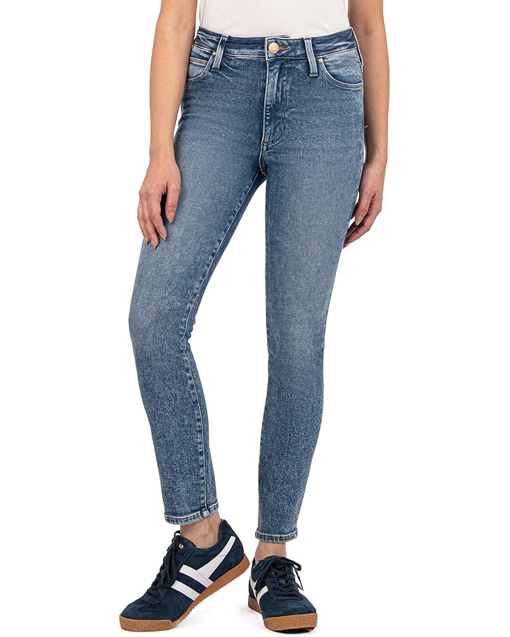 

Джинсы KUT from the Kloth Charlize High-Rise Cigarette Leg With Regular Hem In Strong, цвет Strong