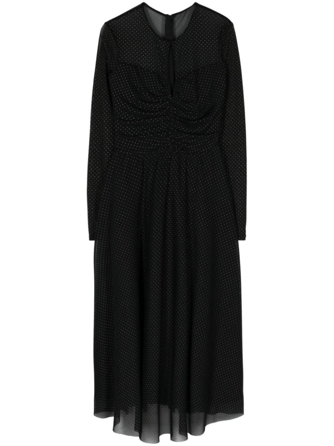 

NISSA платье с заклепками, черный