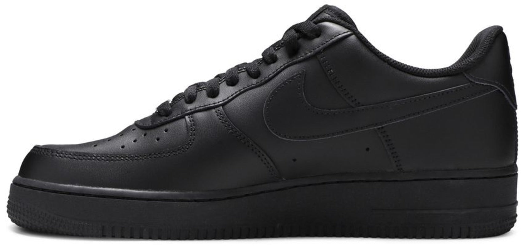 Кроссовки Nike Air Force 1 Low '07 Black Black — фото 2