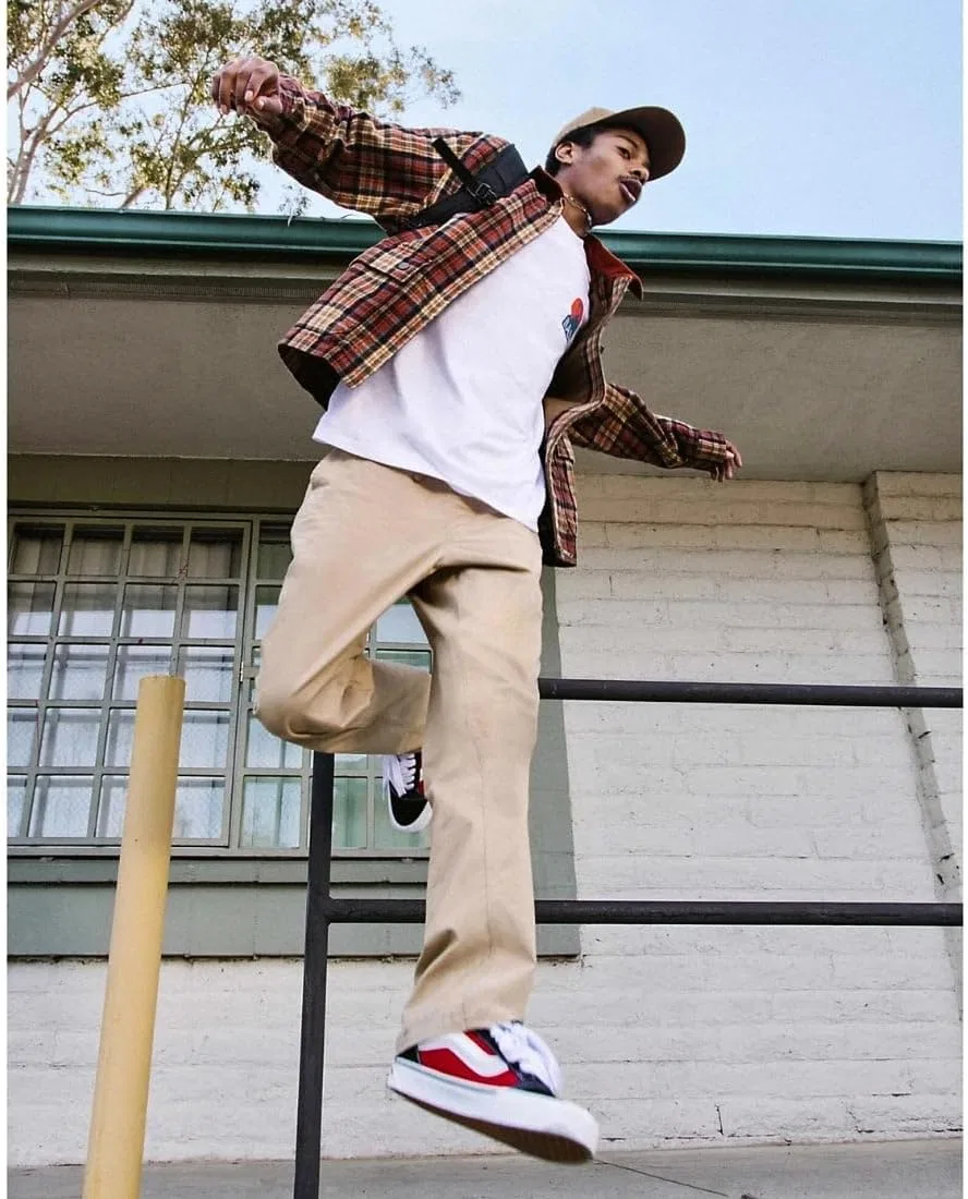 Кроссовки Vans RANGE RELAXED ELAST KHAKI, light brown — фото 2