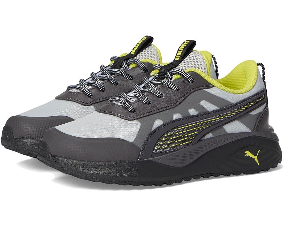 

Кроссовки Unisex PUMA Excursion Alternative Closure, цвет Ash Gray/Dark Coal/Yellow Burst/Cool Dark Gray