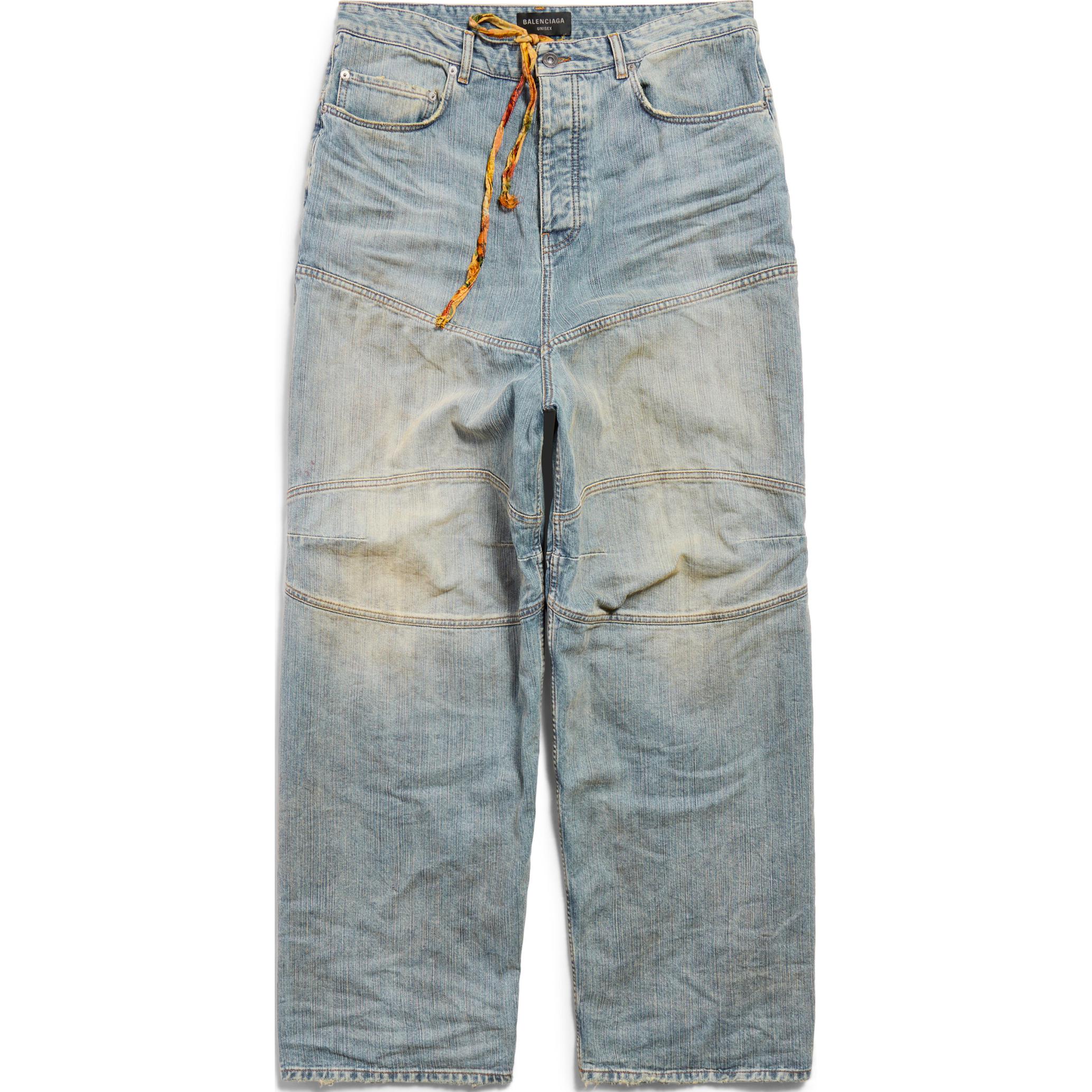 

Широкие джинсы Balenciaga, светло-голубой