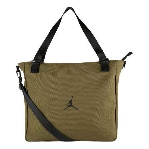 

Сумка utility tote 15" laptop bag 'army green' Air Jordan, зеленый