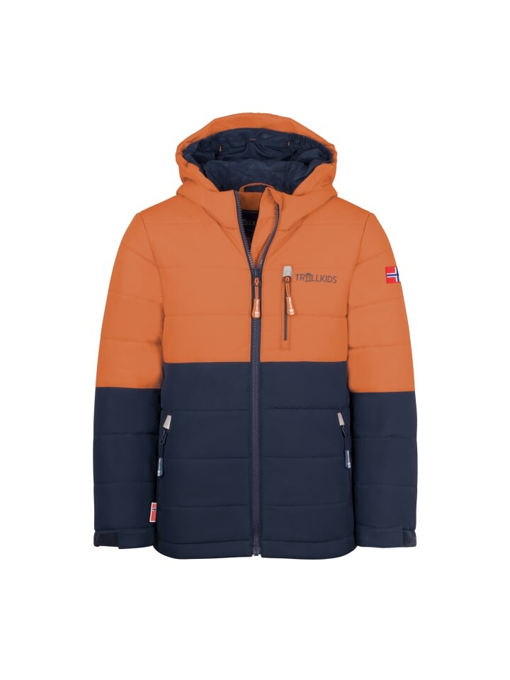 

Лыжная куртка Trollkids Hemsedal XT, цвет night sky