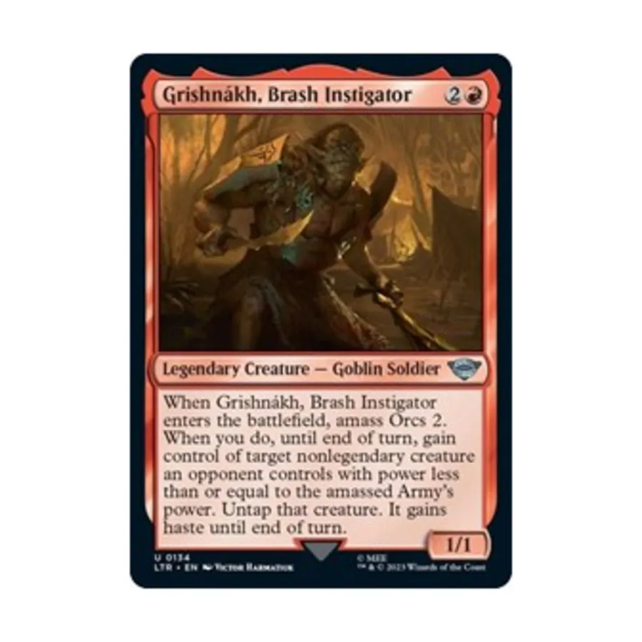 

CCG Гришнах, Дерзкий зачинщик (U), MTG - Universes Beyond: Lord of the Rings