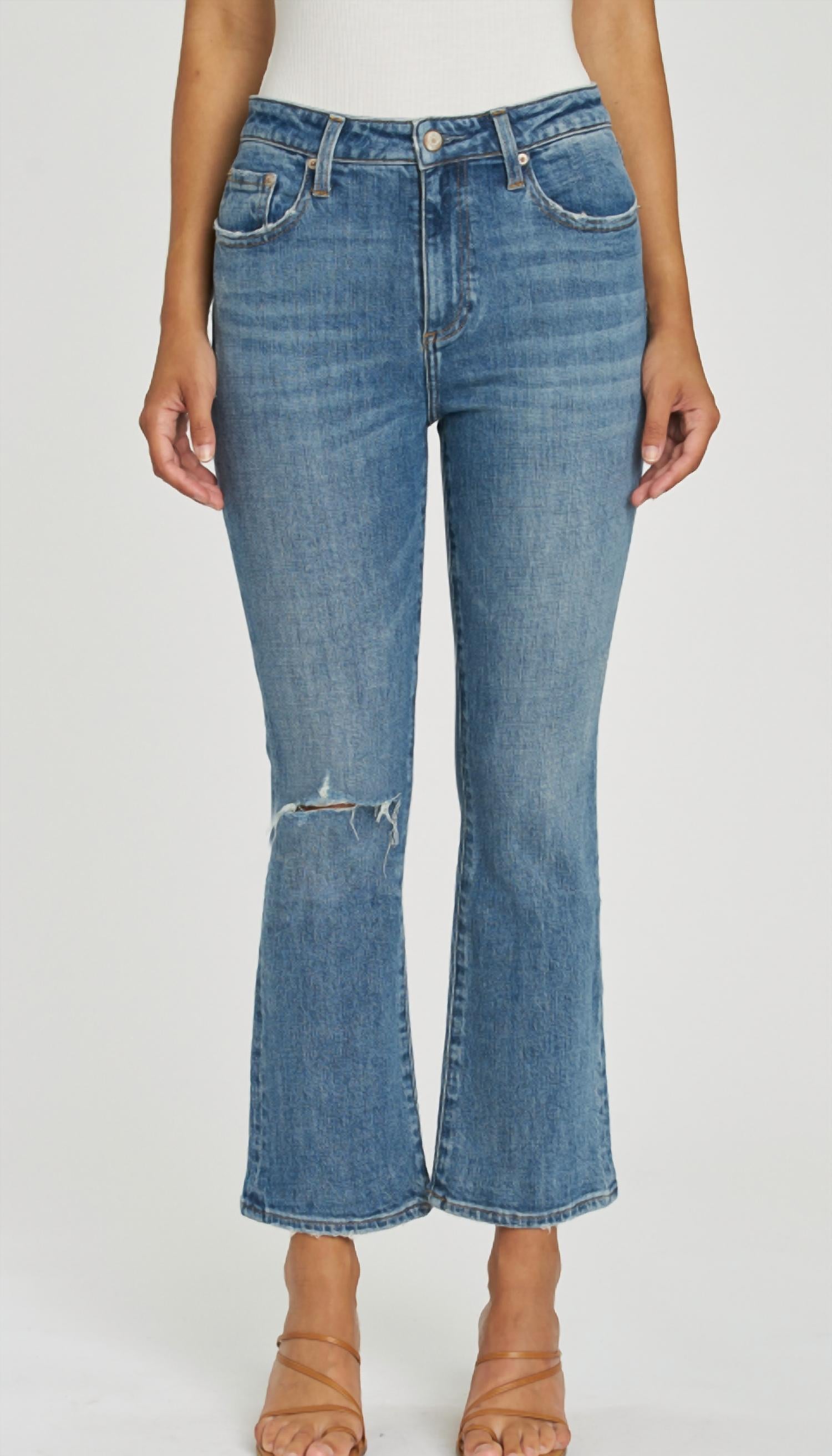 

Укороченные джинсы Lennon Bootcut Flare в Canyon PISTOLA