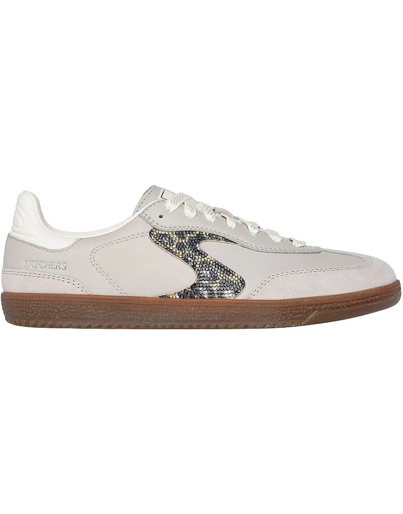 Кроссовки Skechers Hotshot с мерцающими пятнами в серо-коричневом цвете