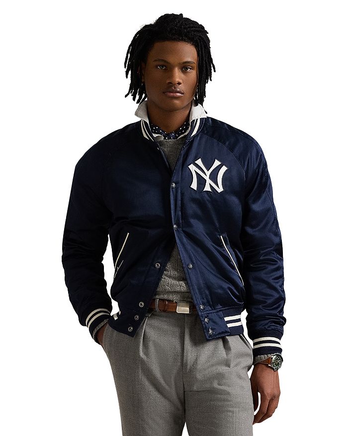 

Куртка Yankees из сатина Polo Ralph Lauren, синий