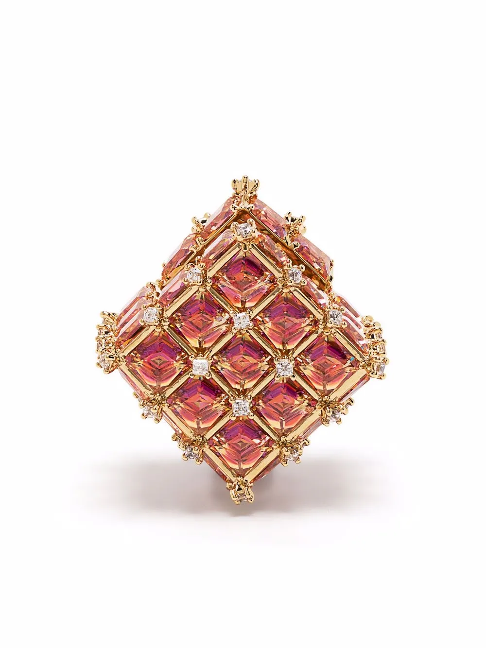 

Серьга-гвоздик Curiosa Swarovski, золотой