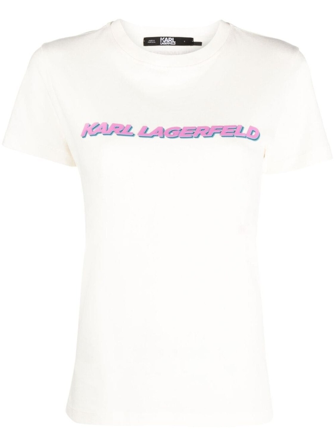 

Karl Lagerfeld футболка Future с логотипом, нейтральный цвет