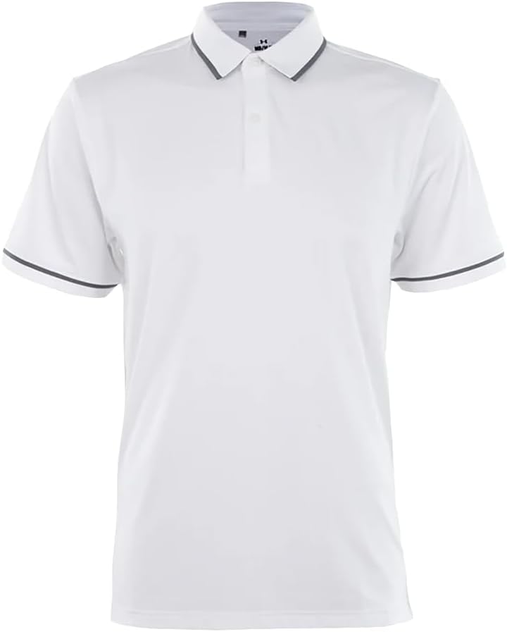 

Under Armour T2Green Tipped мужская поло для гольфа, White