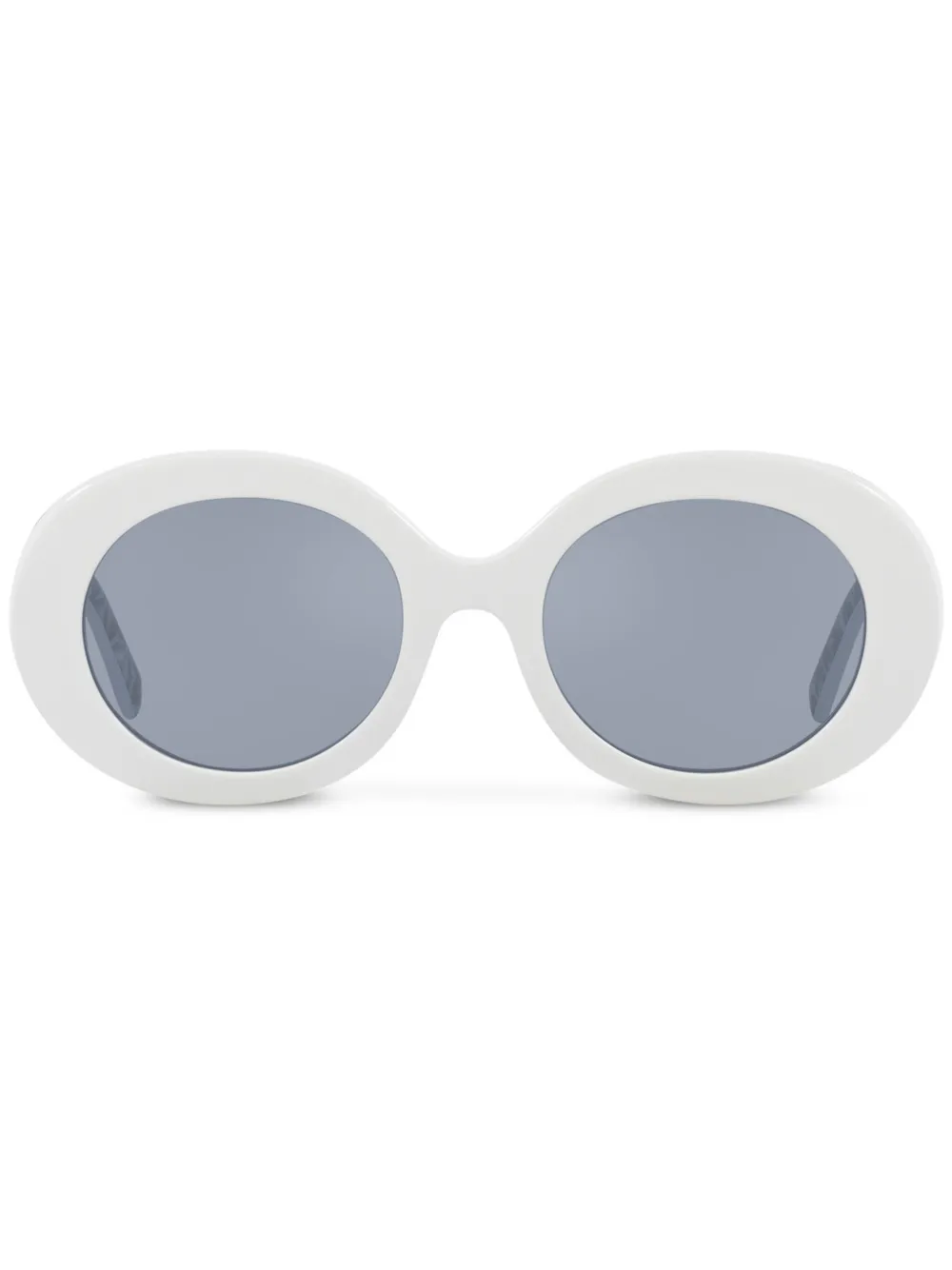 

Солнцезащитные очки в круглой оправе с логотипом Dolce & Gabbana Eyewear, белый