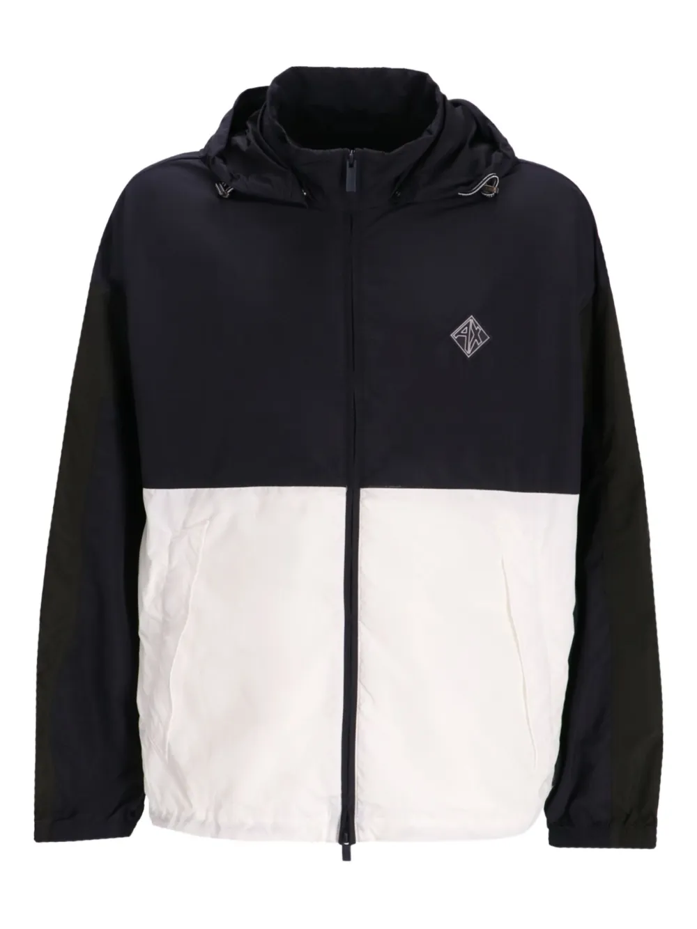 

Куртка в стиле колор-блок Armani Exchange, зеленый