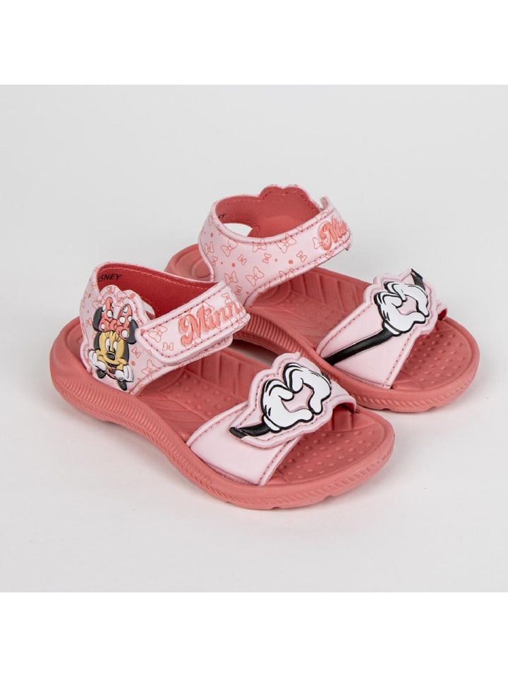 

Детские сандалии Disney Minnie Mouse, легкие летние туфли, размер 24, розовый цвет Disney Minnie Mouse
