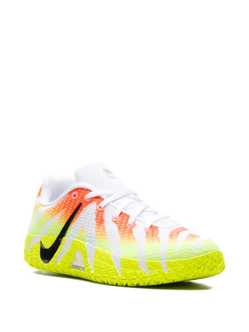 Кроссовки в полоску с логотипом Nike Kids, белый