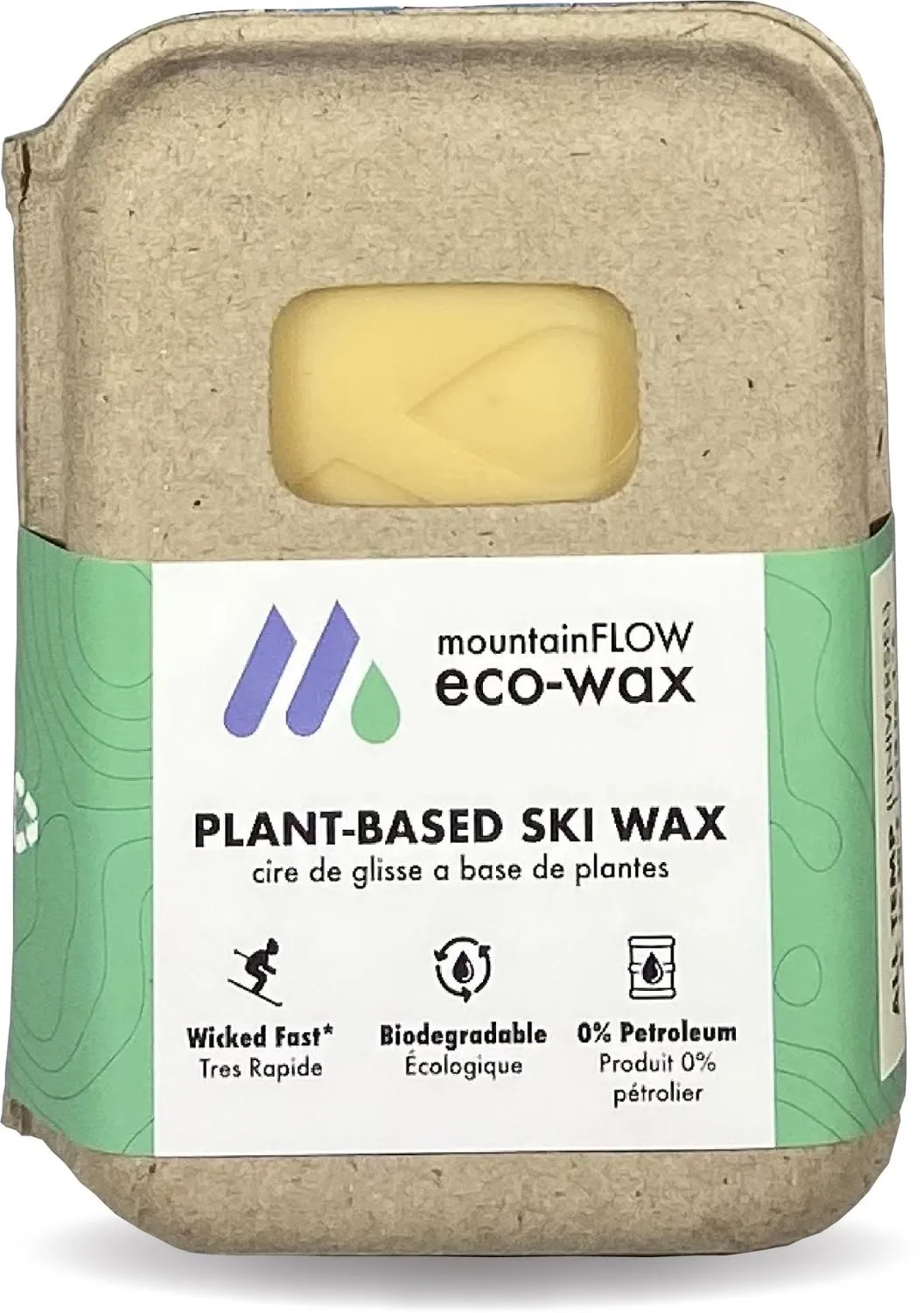 

Универсальный воск для температур от -13 до -1 градуса mountainFLOW eco-wax, None