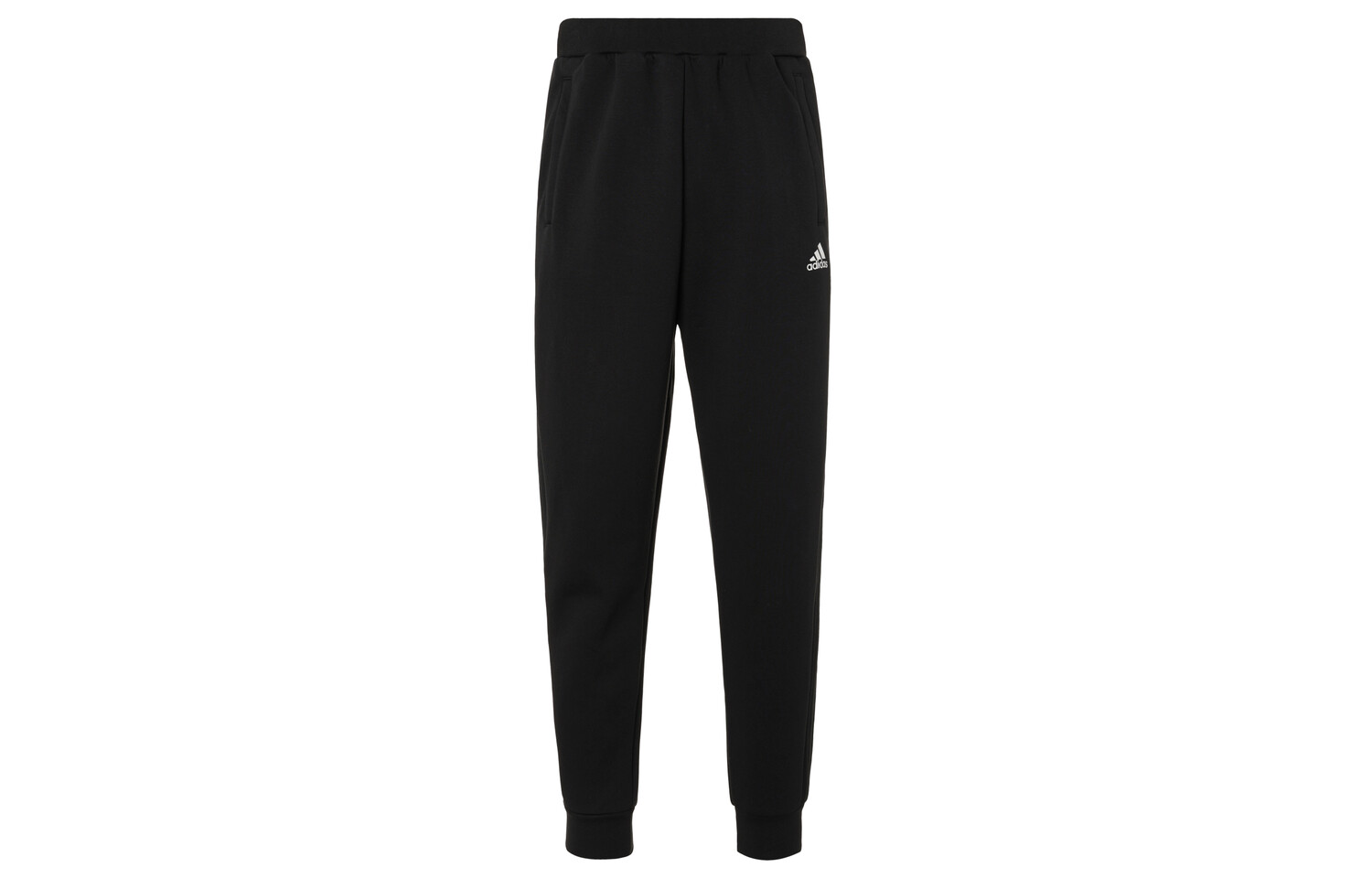 

Трикотажные спортивные штаны женские черные Adidas