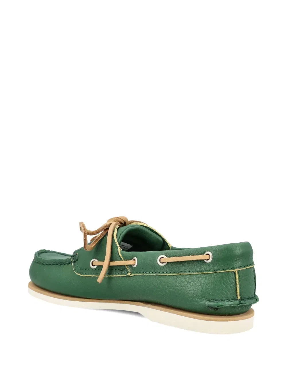 Кожаные туфли на шнуровке Timberland, зеленый — фото 3