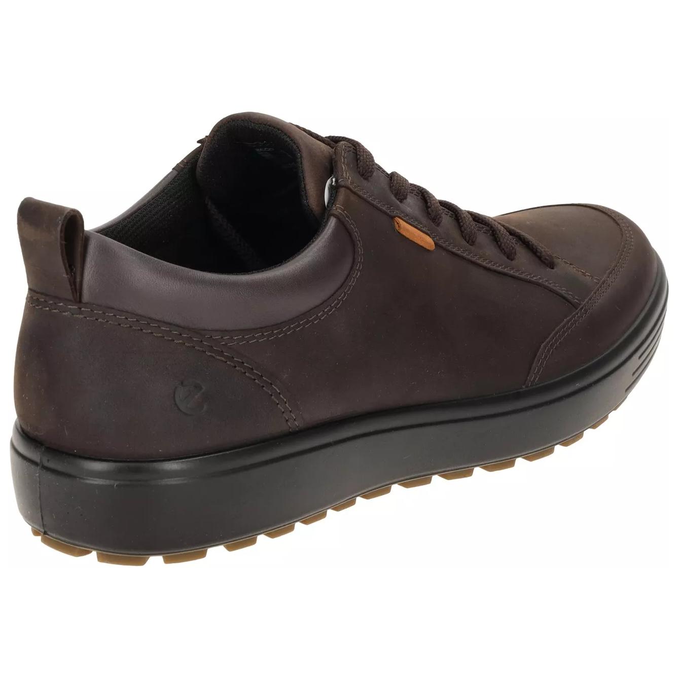 Ecco Мужские мягкие 7 противоскользящие низкие кроссовки Skateboard Brown — фото 4