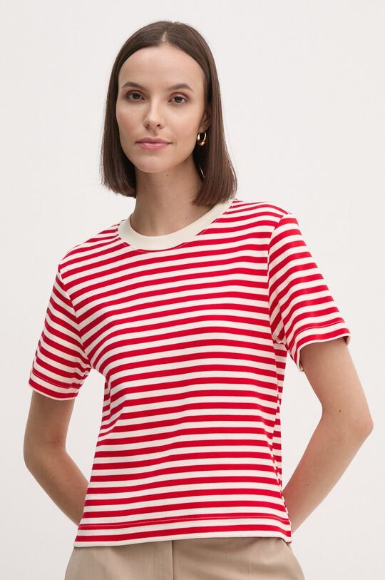 

Хлопковая футболка United Colors of Benetton, красный