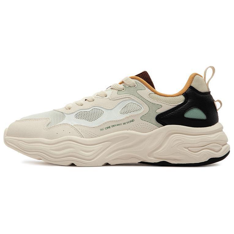 

361° Кроссовки Wear-Resistant Cushioning Lightweight Low-Top Casual Shoes Men's Beige Black