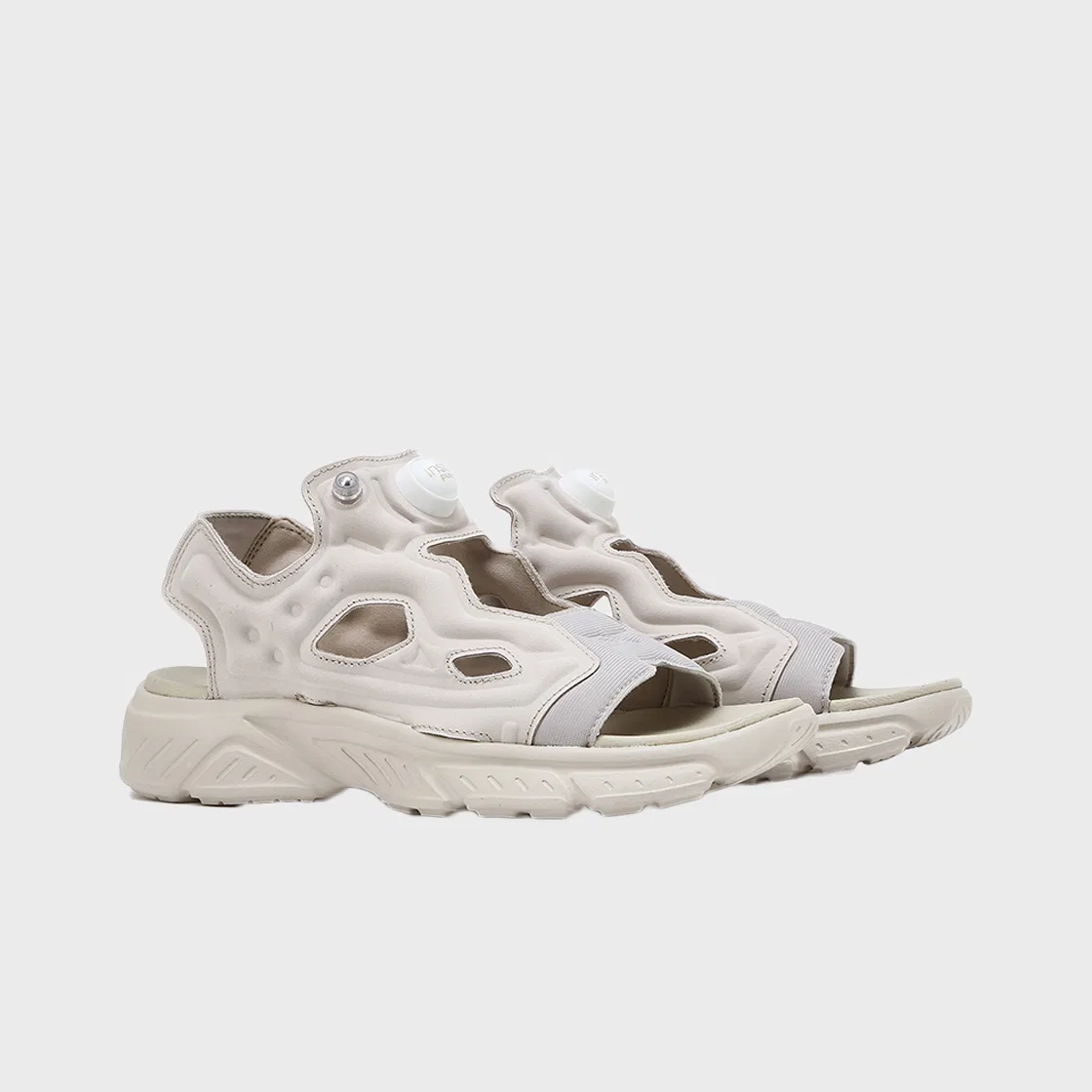 Мужские сандалии Instapump Fury цвета лунный камень от Reebok — фото 2