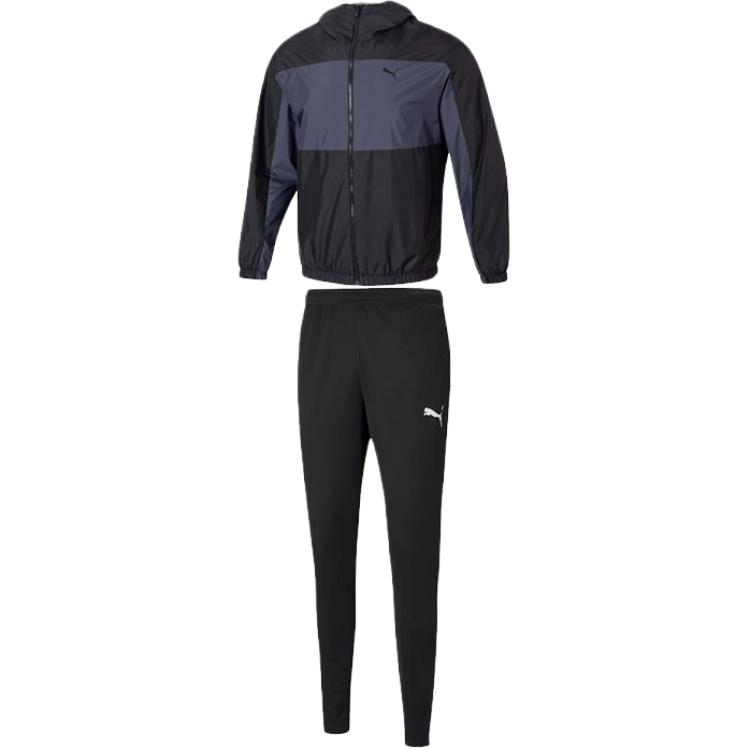 

PUMA Повседневный спортивный костюм мужской черный