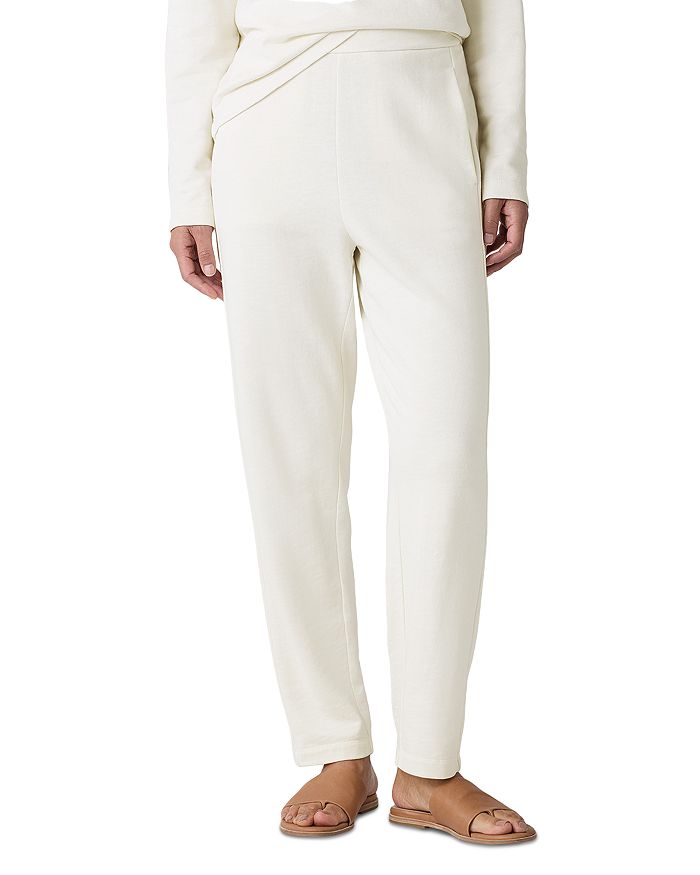 

Брюки-карго с широкими штанинами Eileen Fisher, слоновая кость/кремовый