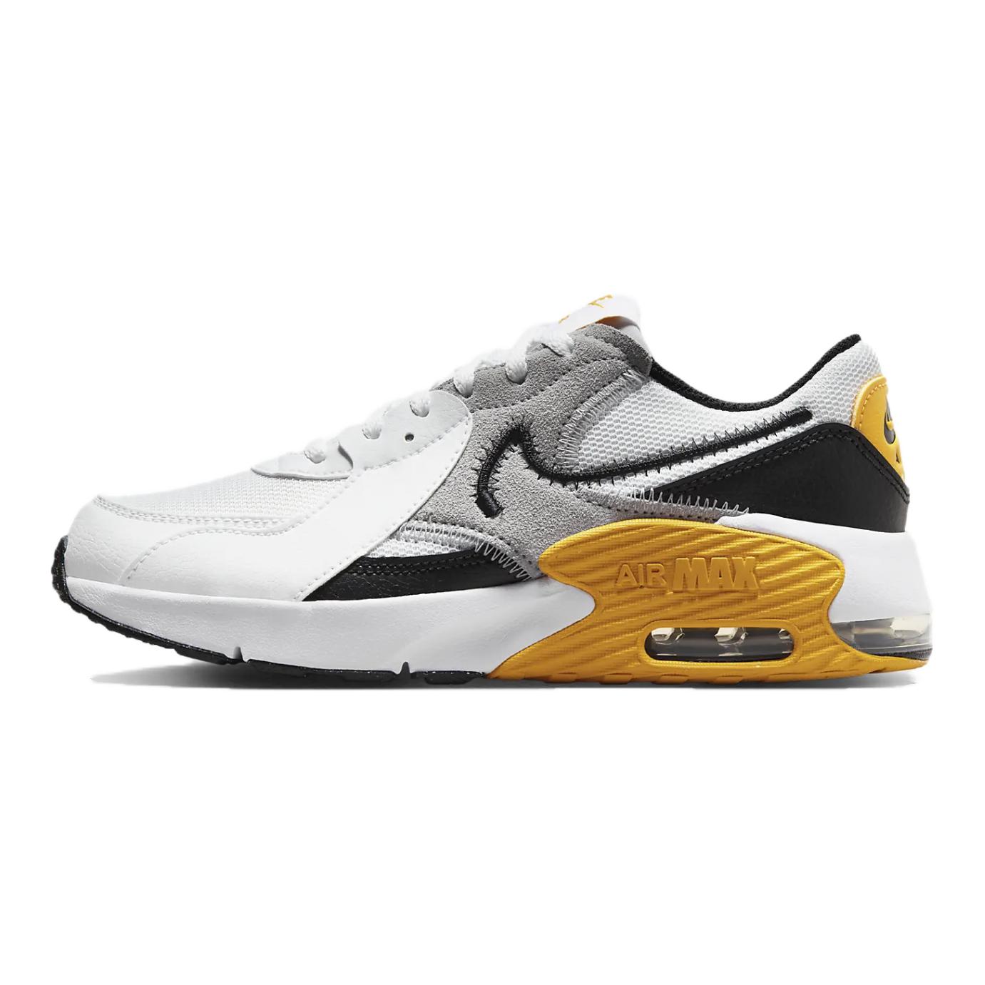 

Nike Air Max Excee GS 'Белый Университетский Золотой' Белый Серый Черный