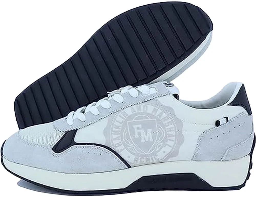 Туфли Franklin & Marshall Herren Epsilon Jump Oxford-Schuh, Off White Black