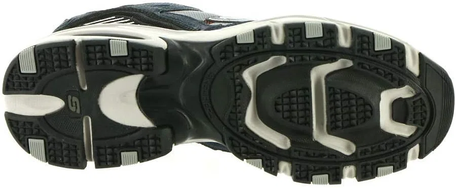 Туфли Skechers Men's Vigor 2.0 Nanobet Oxford, Navy Grey — фото 4