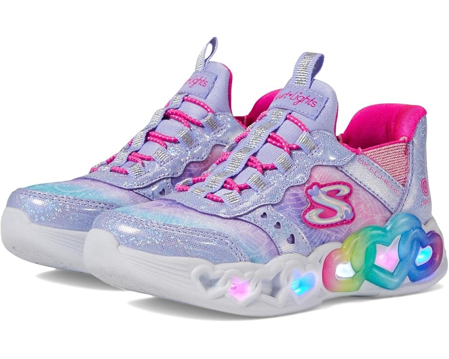 

Кроссовки SKECHERS KIDS Infinite Heart Lights - Eternal Shimmer 303755L, цвет Lavendar/Multi