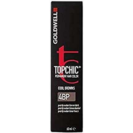 

Стойкая краска для волос Topchic Tb, 4Bp жемчужно-коричневый темный, 60 мл, Goldwell