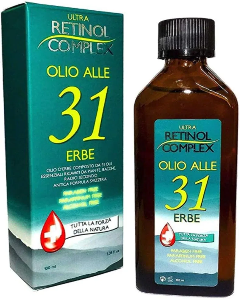 Масло Retinol Complex 31 трава без парабенов 100 мл Ultra Retinol Complex