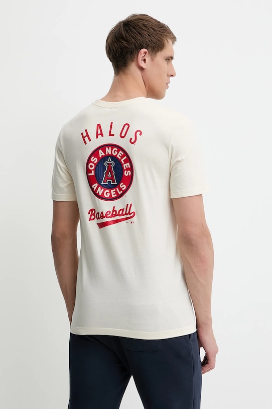 

Футболка хлопковая Los Angeles Angels Nike, бежевый
