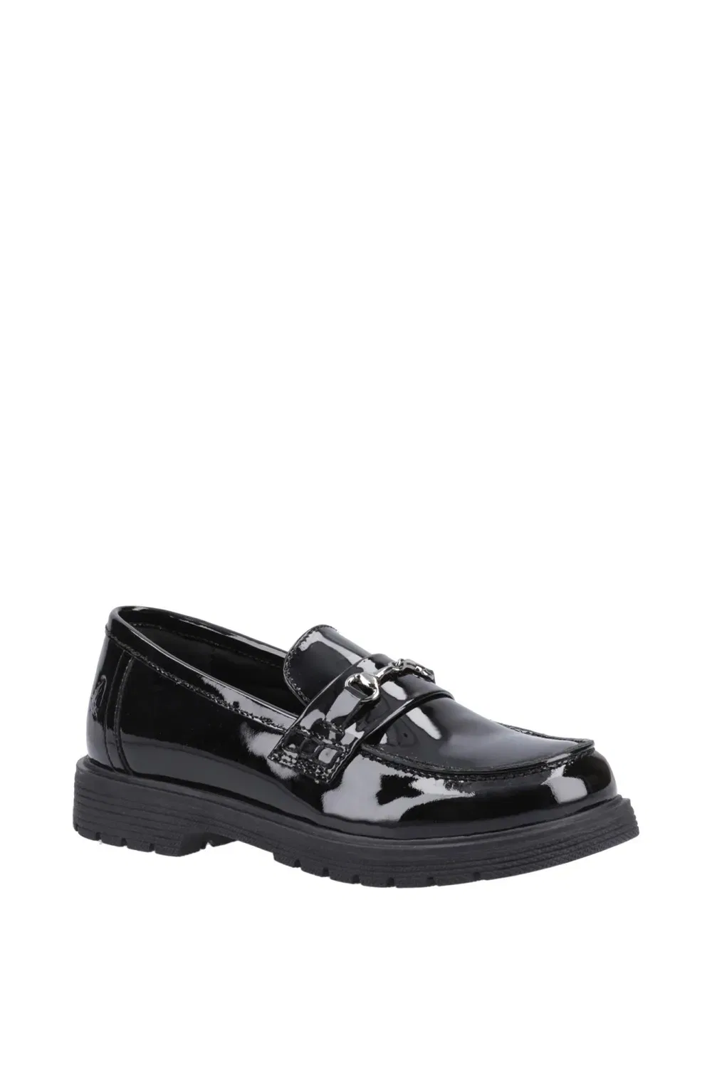 Лоферы Lydia Patent для девочек Hush Puppies, черный