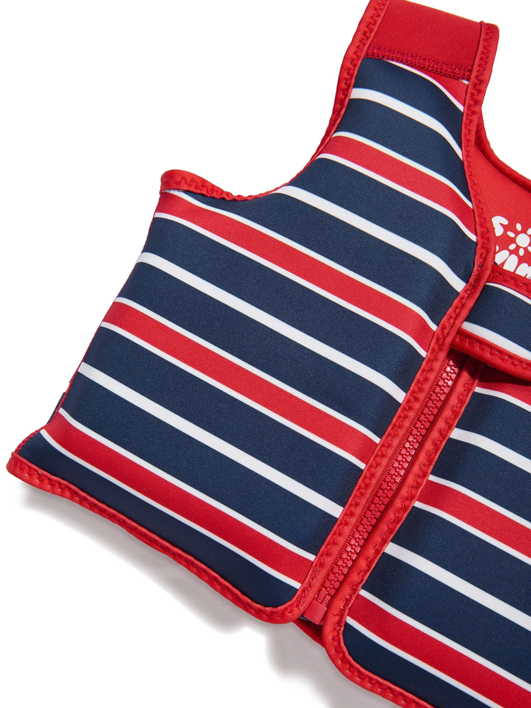 

Топ для плавания в полоску Soliswim Kids, синий