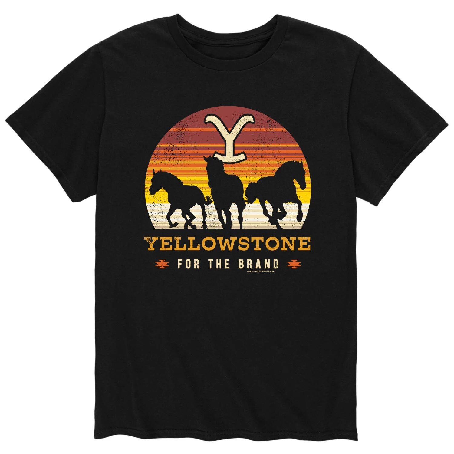 

Мужская футболка Yellowstone Wild Horses Licensed Character