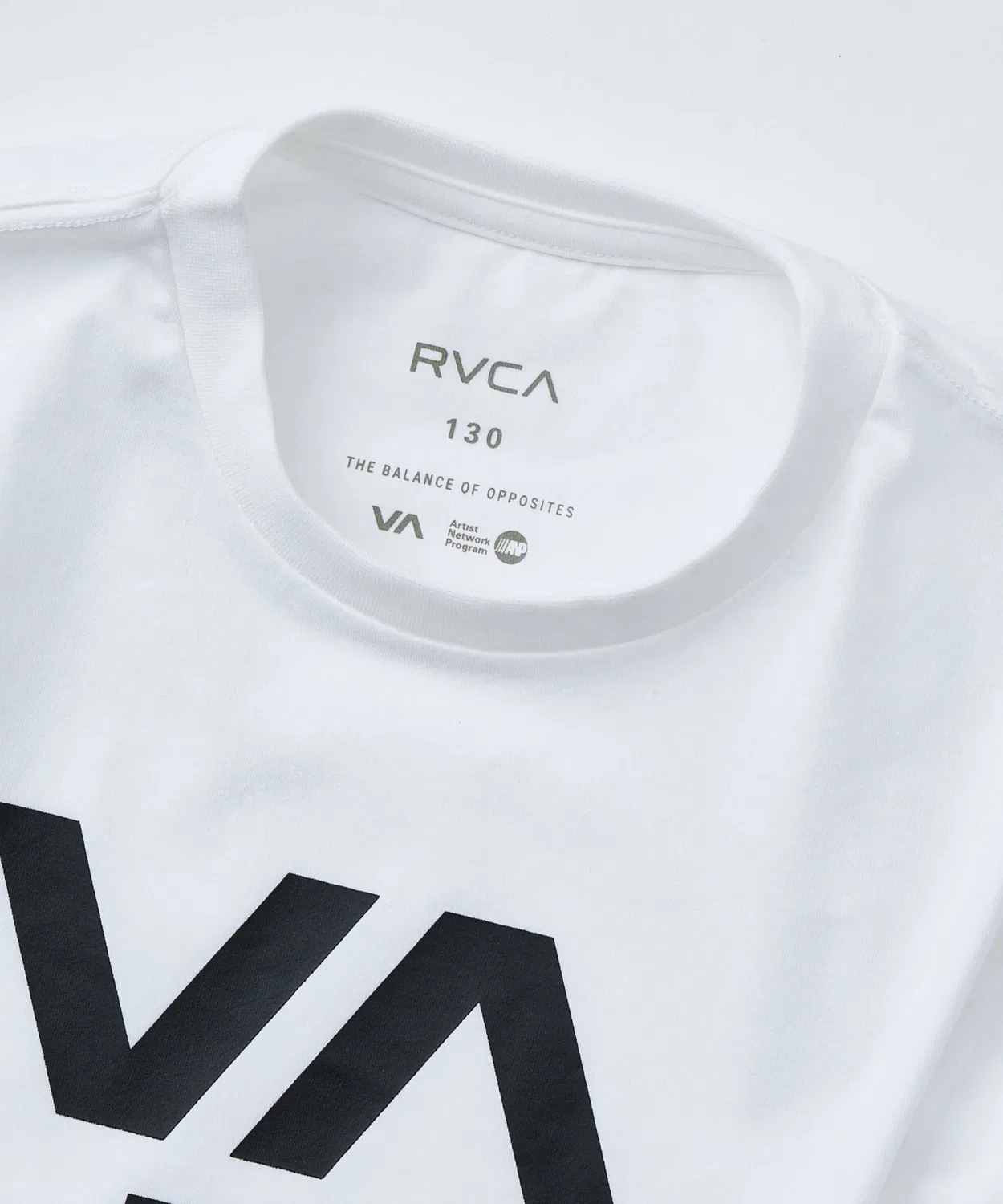 Детская рашгард RVCA VA SFST Surf T-Shirt, полиэстер, чёрный — фото 4
